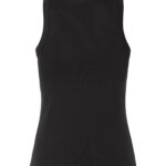 View image 3 of American Apparel Women's Baby Rib Fitted Tank
