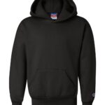 View image 2 of Champion Youth Powerblend® Hooded Sweatshirt