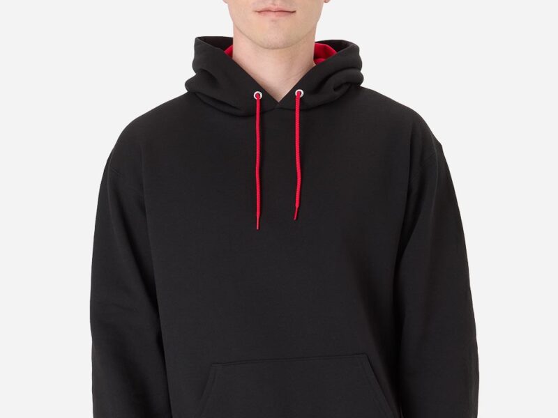 Champion Unisex Powerblend® Contrast Color Hooded Sweatshirt