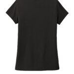View image 3 of District Women's Perfect Tri V-Neck Tee. DM1350L