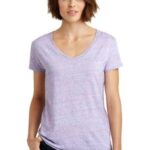 View image 1 of DISCONTINUED District Women's Cosmic V-Neck Tee. DM465