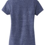 View image 3 of DISCONTINUED District Women's Cosmic V-Neck Tee. DM465