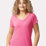 View image 4 of Gildan Women's Softstyle® V-Neck T-Shirt