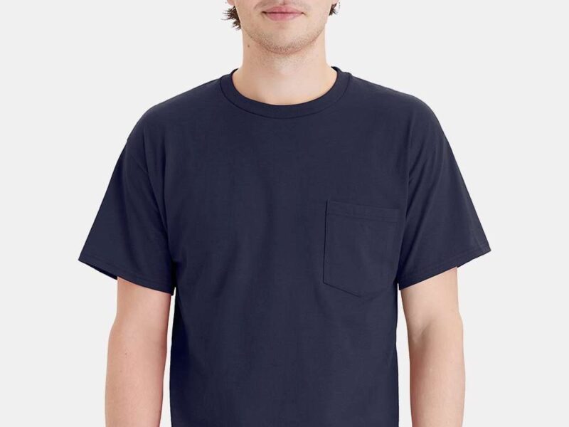 Hanes Unisex Essential-T Pocket T-Shirt