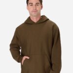 View image 1 of Hanes Unisex Beefy® Sweats Premium Heavyweight Hooded Sweatshirt