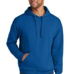 View image 1 of Jerzees Ultimate Unisex CVC Ring Spun Hooded Sweatshirt IC49M