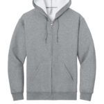 View image 2 of Jerzees Rugged Unisex Full-Zip Hooded Sweatshirt Z12M