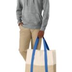 View image 1 of Port Authority Straw Market Tote BG450