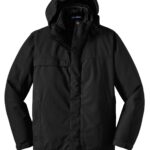 View image 2 of Port Authority Herringbone 3-in-1 Parka. J302