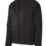 View image 2 of Port Authority Hybrid Soft Shell Jacket. J787