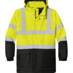 View image 2 of Port Authority ANSI 107 Class 3 Safety Heavyweight Parka. J799S