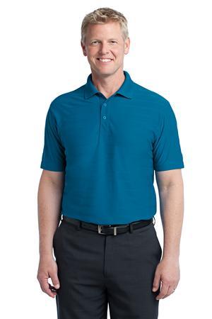 DISCONTINUED Port Authority Horizontal Texture Polo. K514