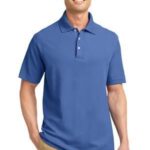 View image 1 of DISCONTINUED Port Authority EZCotton Pique Polo. K800