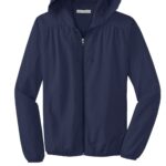 View image 2 of DISCONTINUED Port Authority&reg; Ladies Hooded Essential Jacket. L305