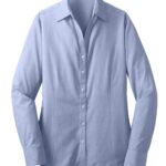 View image 2 of Port Authority Women's Crosshatch Easy Care Shirt. L640