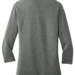 View image 3 of DISCONTINUED Port Authority Ladies Coastal Cotton Blend Polo. LK581