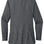 View image 3 of DISCONTINUED Port Authority Women's Pincheck Easy Care Shirt LW645