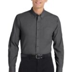 View image 1 of Port Authority Crosshatch Easy Care Shirt. S640