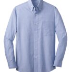 View image 2 of Port Authority Crosshatch Easy Care Shirt. S640