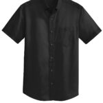 View image 2 of Port Authority Short Sleeve SuperPro Twill Shirt. S664