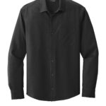 View image 2 of Port Authority Long Sleeve Performance Staff Shirt W401