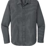 View image 2 of DISCONTINUED Port Authority Pincheck Easy Care Shirt W645