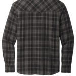 View image 3 of DISCONTINUED Port Authority Long Sleeve Ombre Plaid Shirt W672
