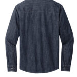 View image 3 of DISCONTINUED Port Authority Long Sleeve Perfect Denim Shirt W676