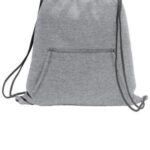View image 1 of Port & Co Core Fleece Sweatshirt Cinch Pack. BG614