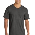 View image 1 of Port & Co Core Cotton V-Neck Tee. PC54V