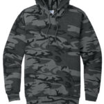 View image 2 of Port & Co Core Fleece Camo Pullover Hooded Sweatshirt. PC78HC