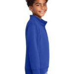 View image 1 of Port & Co Youth Core Fleece 1/4-Zip Pullover Sweatshirt PC78YQ